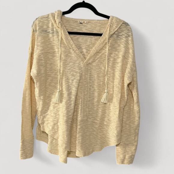 Roxy Sweaters - Roxy Good Vibration Slub Knit Beachy Hoodie (L)